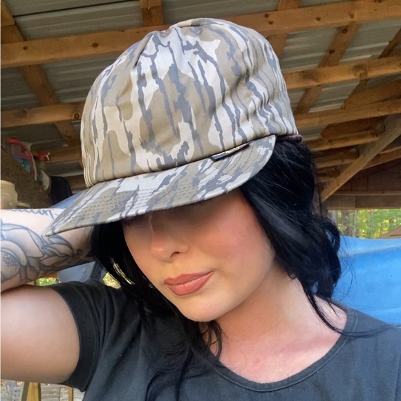 • 1980s Camo Insulated Flat Bill • - Picture 2 of 10